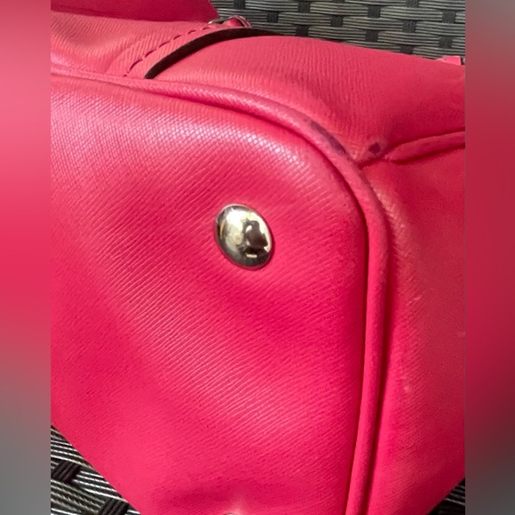 COACH BAG,Coach Rose Red Leather Shoulder Bag,AUTHENTIC COACH BAG - Picture 14 of 17